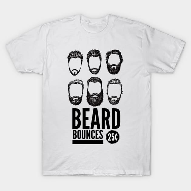 Beard Bounces T-Shirt by JasonLloyd